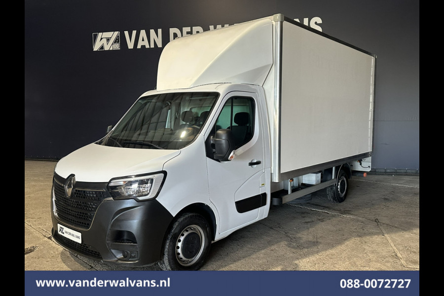 Renault Master 2.3 dCi 146pk Bakwagen 221cm Hoog Laadklep Euro6 Airco | Navigatie | Camera | LED Cruisecontrol, Bijrijdersbank