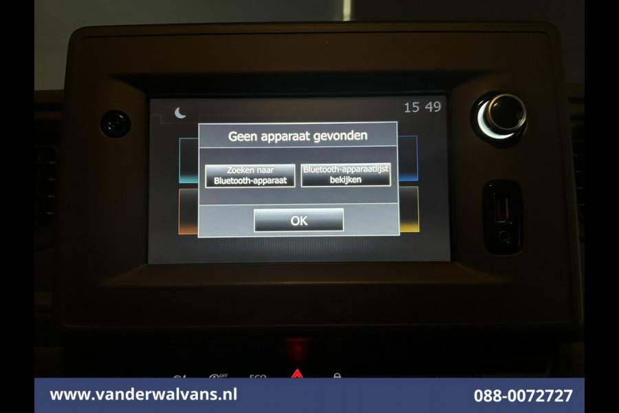 Renault Master 2.3 dCi 146pk Bakwagen 221cm Hoog Laadklep Euro6 Airco | Navigatie | Camera | LED Cruisecontrol, Bijrijdersbank