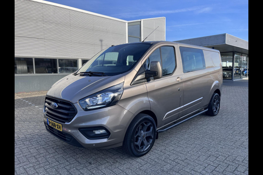 Ford Transit Custom 320 2.0 TDCI L2H1 Limited DC ZUID 130pk | 5pers. | Sync 3 Navigatie | Stoelverwarming | Sidebars