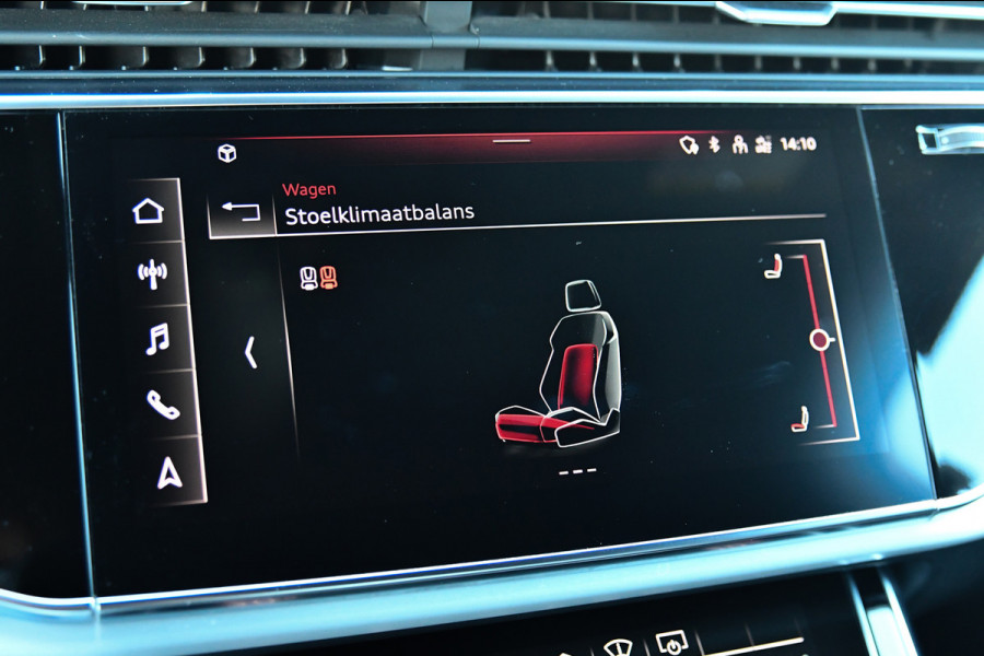 Audi Q7 55 TFSI e quattro 3x S-Line. Pano, ACC, HUD, Memory, Leder, B&O, Stuurvw, Keyless, Camera, Matrix, Sfeer, 22''!