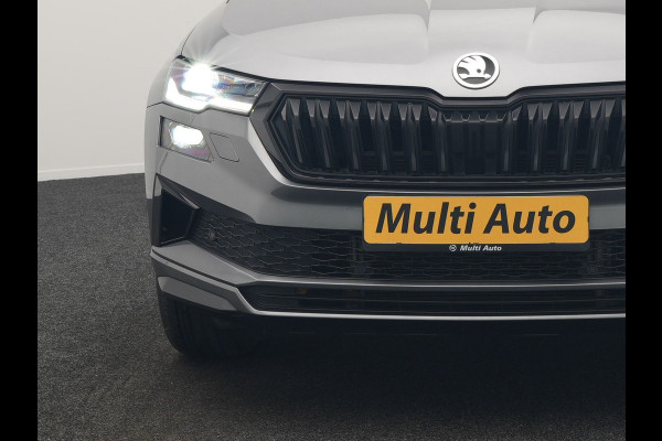 Škoda Karoq 1.5 TSI ACT Sportline Business DSG 150pk | Adaptive Cruise | Camera | Matrix LED | RS Sportstoelen Verwarmd | 18"L.M | Adaptive Onderstel | Keyless | Sfeerverlichting | Apple Carplay | Virtual | Navigatie | DAB |