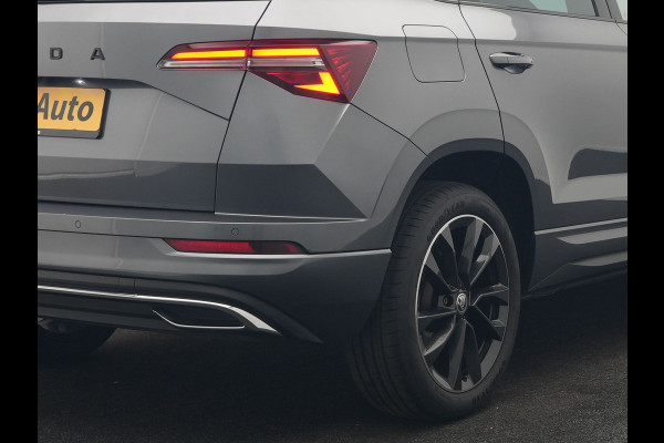 Škoda Karoq 1.5 TSI ACT Sportline Business DSG 150pk | Adaptive Cruise | Camera | Matrix LED | RS Sportstoelen Verwarmd | 18"L.M | Adaptive Onderstel | Keyless | Sfeerverlichting | Apple Carplay | Virtual | Navigatie | DAB |
