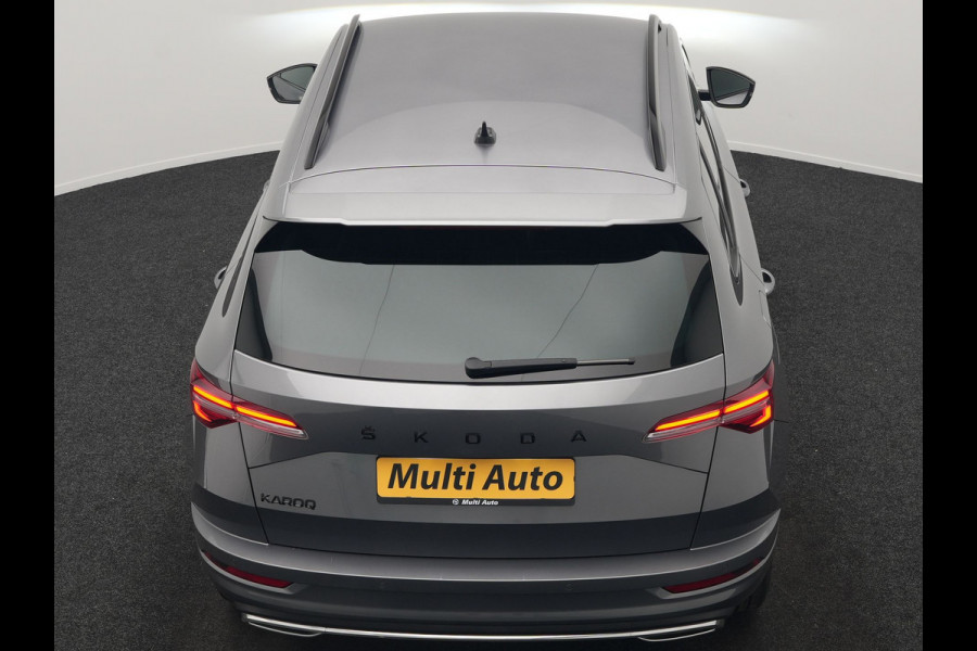 Škoda Karoq 1.5 TSI ACT Sportline Business DSG 150pk | Adaptive Cruise | Camera | Matrix LED | RS Sportstoelen Verwarmd | 18"L.M | Adaptive Onderstel | Keyless | Sfeerverlichting | Apple Carplay | Virtual | Navigatie | DAB |