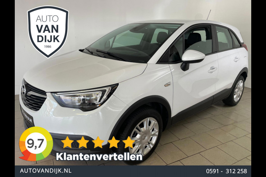 Opel Crossland X 1.2 Online Edition AIRCO CRUISE BLUETOOTH GROOT TOUCHSCREEN TREKHAAK PRIVACY GLAS NIEUWSTAAT