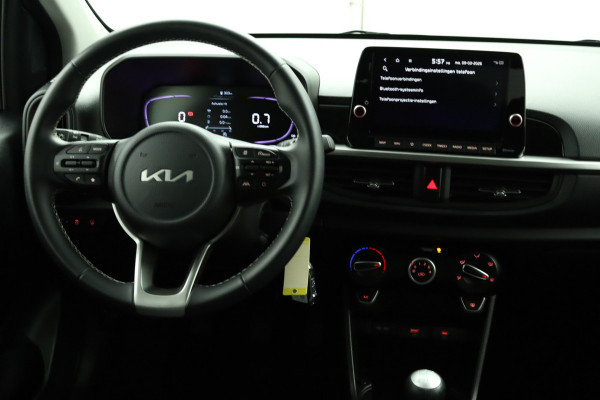Kia Picanto 1.0 DPI DynamicPlusLine Airco - Apple Carplay/Android Auto - Cruise Control - Full Led Koplampen - Navigatie - Achteruitrijcamera Virena Zekerheidspakket €895,-