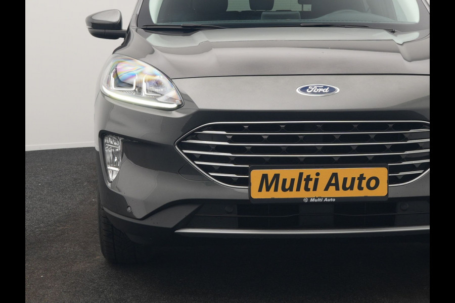Ford Kuga 2.5 Titanium PHEV 225pk Dealer O.H | Camera | Keyless | Cruise Control | Sportstoelen & Stuur Verwarmd | Navigatie | Virtual | DAB | 17"L.M | Plug In Hybrid