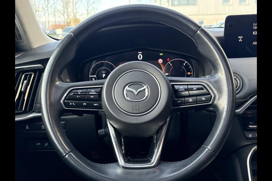 Mazda CX-60 2.5 e-SkyActiv PHEV Homura | Dealer onderhouden | Panoramadak | Adaptive Cruise | 360 Camera | Elek. Achterklep | Stoel- Verwarming & Ventilatie | BTW Auto |