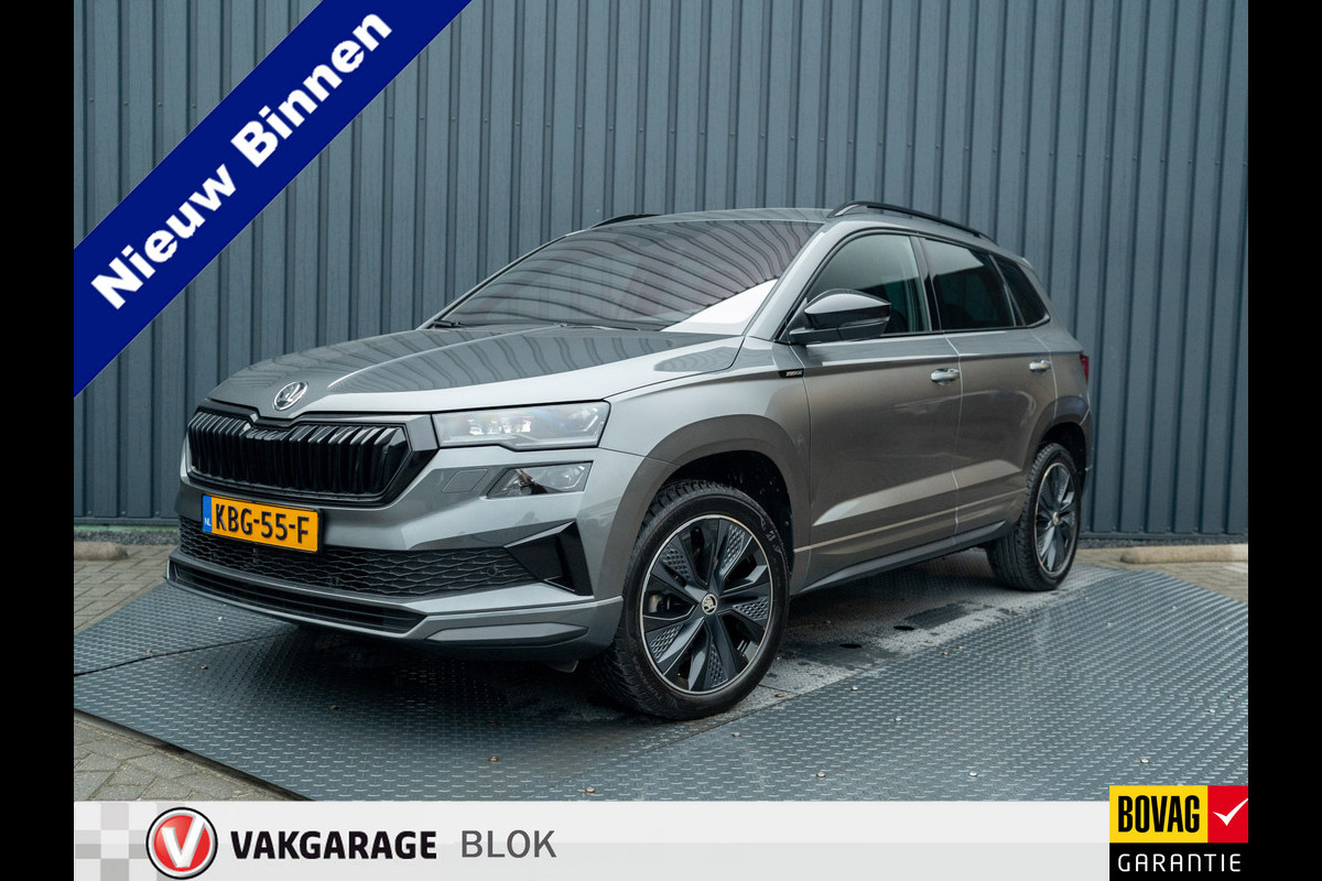 Škoda Karoq 1.5 TSI ACT Sportline Business | Elk. A-klep | Camera | Lane Assist | Stoel & Stuur verw. | Prijs Rijklaar!!