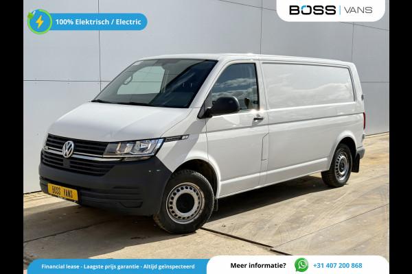 Volkswagen E-Transporter 113PK L2H1 138KM WLTP Trekhaak 100% Elektrisch Transporter Airco Stoelverwarming Parkeersensoren