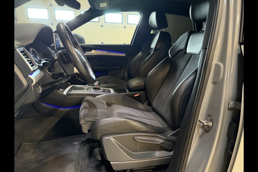 Audi Q5 50 TFSI e quattro 2x S-line | Quantum Grey | Elektr. trekhaak | Sfeerverlichting | Camera | Full LED | 20''