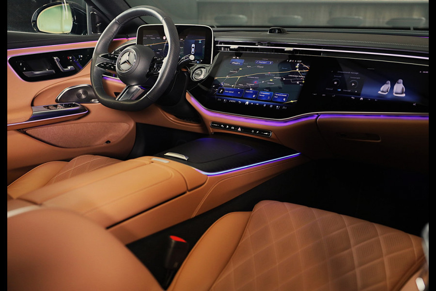 Mercedes-Benz E-Klasse 400 e 4MATIC AMG 53 Look / Hyperscreen / Massage / Burmester / Head Up / Luchtvering / Leder / Pano / 20 In