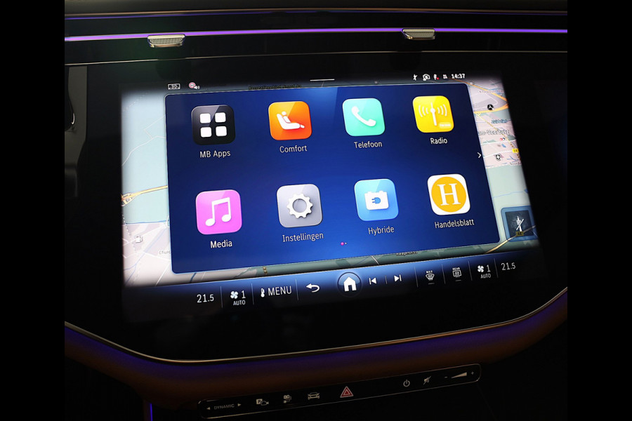 Mercedes-Benz E-Klasse 400 e 4MATIC AMG 53 Look / Hyperscreen / Massage / Burmester / Head Up / Luchtvering / Leder / Pano / 20 In