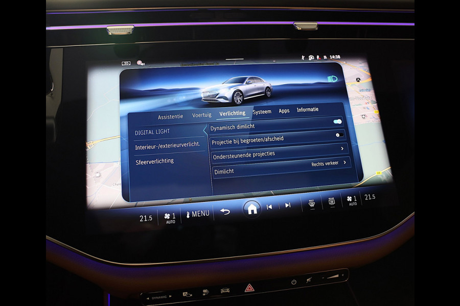 Mercedes-Benz E-Klasse 400 e 4MATIC AMG 53 Look / Hyperscreen / Massage / Burmester / Head Up / Luchtvering / Leder / Pano / 20 In