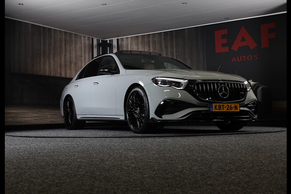 Mercedes-Benz E-Klasse 400 e 4MATIC AMG 53 Look / Hyperscreen / Massage / Burmester / Head Up / Luchtvering / Leder / Pano / 20 In