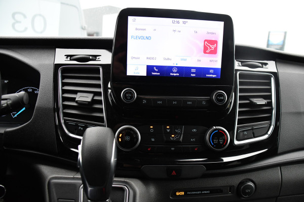 Ford Transit Custom 320 2.0 TDCI L2H1 Limited DC Black Edition Cruise, Carplay, Automaat, 130pk, Sensoren, 2 x Schuifdeur, Stoelverwarming, Uniek!