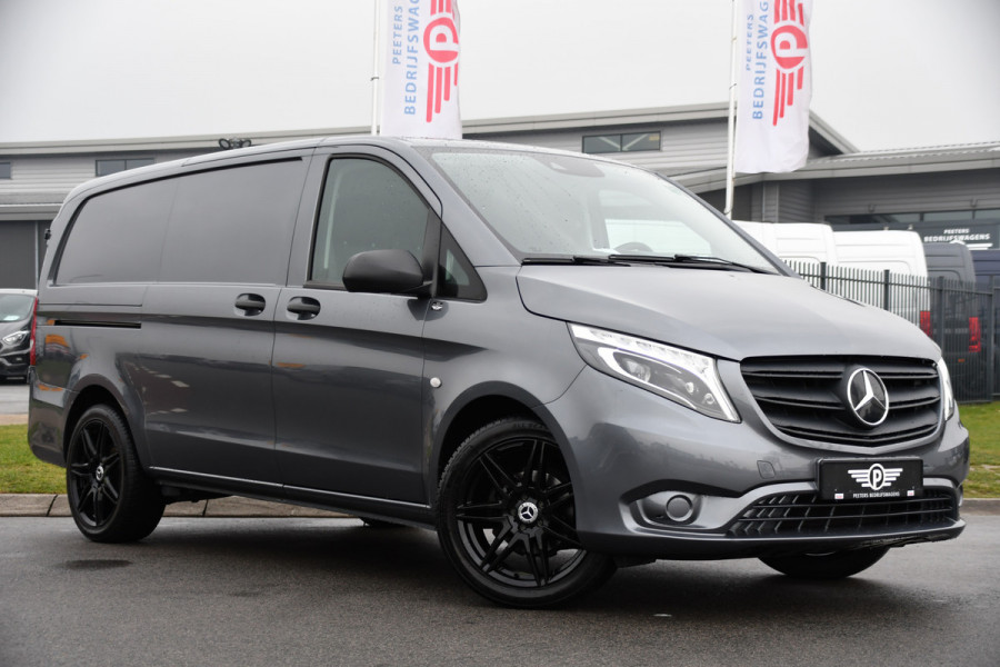 Mercedes-Benz Vito 116 CDI L2 PB Edition Camera, Cruise, Carplay, LED, Automaat, 164pk, Trekhaak, Stoelverwarming, Sensoren, Uniek!