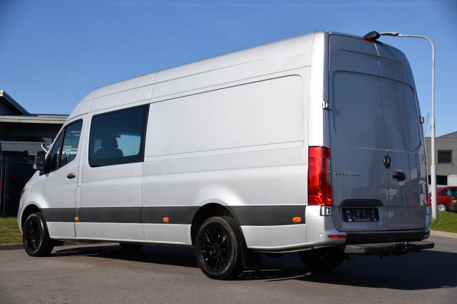 Mercedes-Benz Sprinter 319 V6 3.0 CDI L2H2 DC PB Edition 360 Camera, Adaptieve Cruise, Carplay, 10,5'' Mbux, LED, Standkachel, Stoelverwarming, Multimedia, Uniek!
