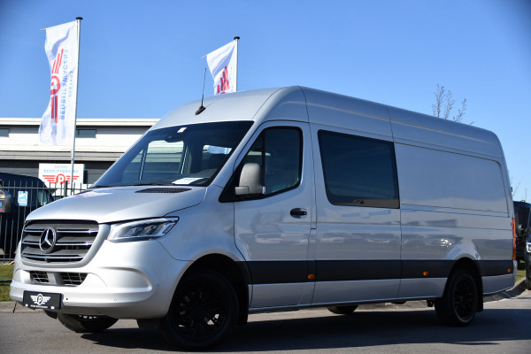 Mercedes-Benz Sprinter 319 V6 3.0 CDI L2H2 DC PB Edition 360 Camera, Adaptieve Cruise, Carplay, 10,5'' Mbux, LED, Standkachel, Stoelverwarming, Multimedia, Uniek!