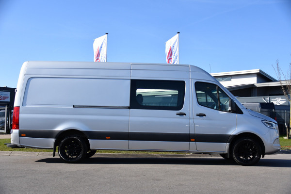 Mercedes-Benz Sprinter 319 V6 3.0 CDI L2H2 DC PB Edition 360 Camera, Adaptieve Cruise, Carplay, 10,5'' Mbux, LED, Standkachel, Stoelverwarming, Multimedia, Uniek!