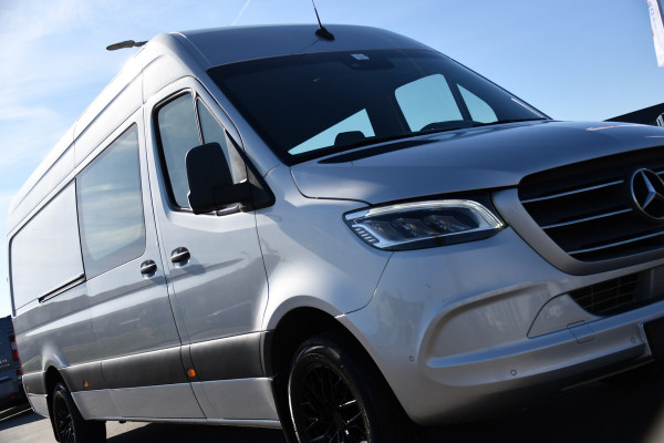 Mercedes-Benz Sprinter 319 V6 3.0 CDI L2H2 DC PB Edition 360 Camera, Adaptieve Cruise, Carplay, 10,5'' Mbux, LED, Standkachel, Stoelverwarming, Multimedia, Uniek!