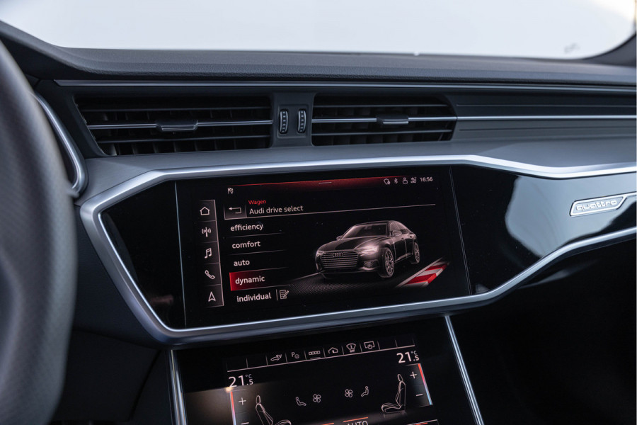Audi A6 Limousine 55 TFSI e Quattro 367pk Competition S-stoelen B&O HuD Nachtzicht ACC