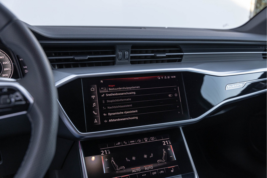 Audi A6 Limousine 55 TFSI e Quattro 367pk Competition S-stoelen B&O HuD Nachtzicht ACC