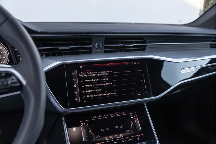 Audi A6 Limousine 55 TFSI e Quattro 367pk Competition S-stoelen B&O HuD Nachtzicht ACC