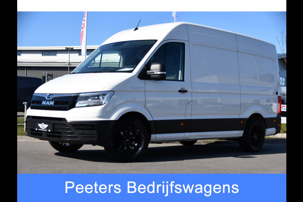 MAN TGE 30 2.0 L3H3 PB Edition Camera, Carplay, Automaat, LED, Automaat, 140pk, Multimedia, Uniek!