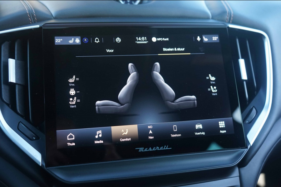 Maserati Ghibli 2.0 MHEV GranSport GT 330PK Pano/B&W/21"/Sport-seats/Full-Nero