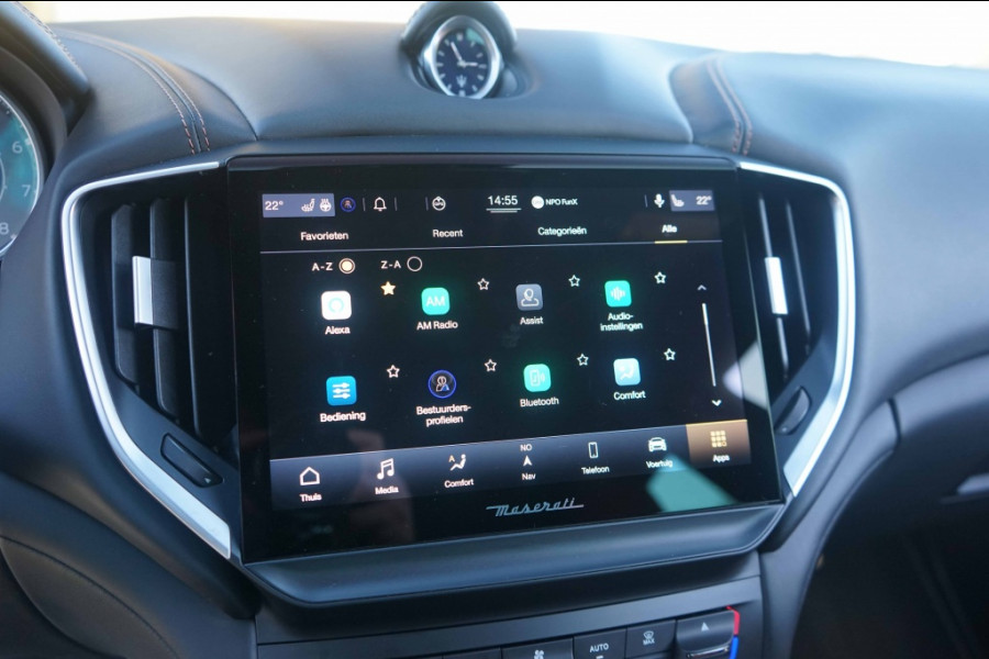 Maserati Ghibli 2.0 MHEV GranSport GT 330PK Pano/B&W/21"/Sport-seats/Full-Nero