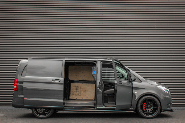 Mercedes-Benz Vito 116CDI 163PK LANG JB- EDITION FULL BLACK / AMG / SPOILER / VERLAGINGSVEREN / NAVIGATIE / SIDE- BARS / CAMERA
