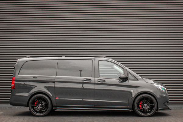 Mercedes-Benz Vito 116CDI 163PK LANG JB- EDITION FULL BLACK / AMG / SPOILER / VERLAGINGSVEREN / NAVIGATIE / SIDE- BARS / CAMERA