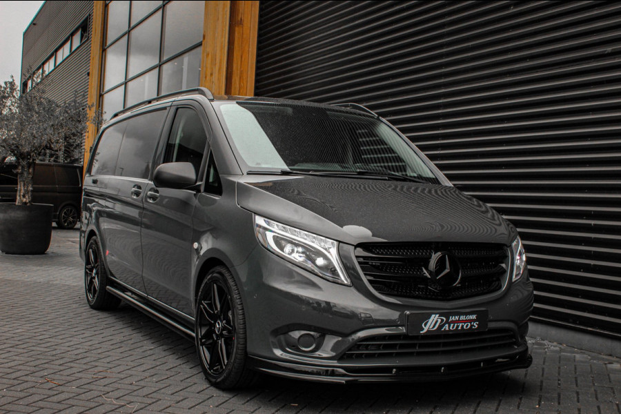 Mercedes-Benz Vito 116CDI 163PK LANG JB- EDITION FULL BLACK / AMG / SPOILER / VERLAGINGSVEREN / NAVIGATIE / SIDE- BARS / CAMERA