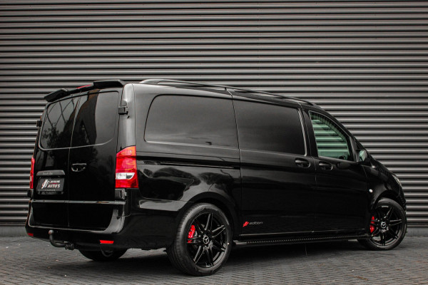 Mercedes-Benz Vito 136PK JB-EDITION FULL BLACK / AMG / SPOILER /VERLAGINGSVEREN / NAVIGATIE / SIDE-BARS / TREKHAAK / CRUISECRONTOL