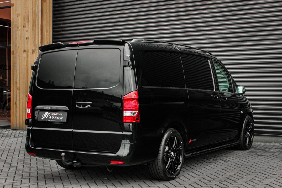 Mercedes-Benz Vito 136PK JB-EDITION FULL BLACK / AMG / SPOILER /VERLAGINGSVEREN / NAVIGATIE / SIDE-BARS / TREKHAAK / CRUISECRONTOL