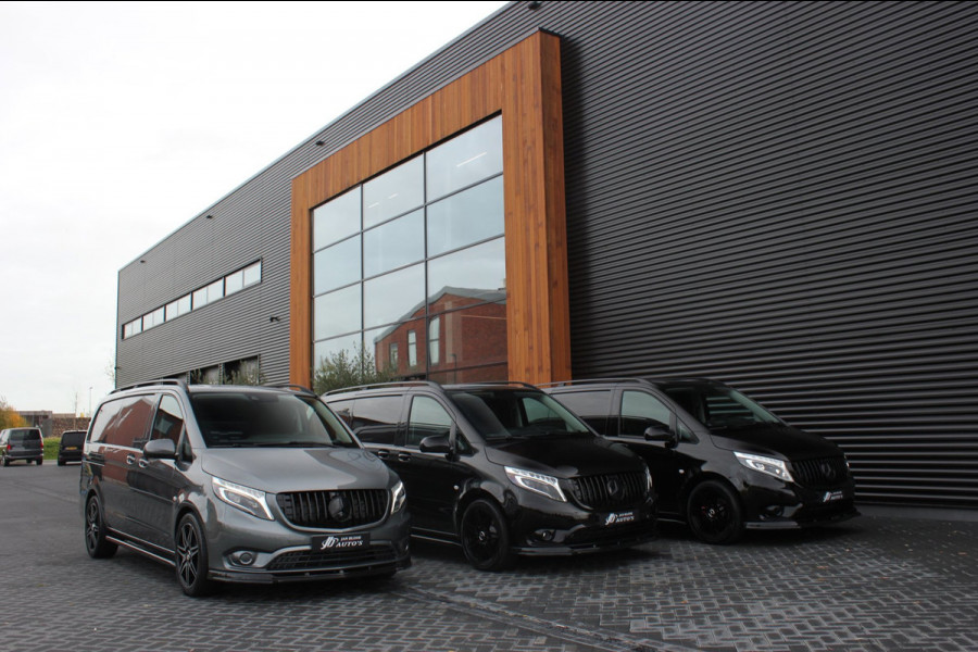 Mercedes-Benz Vito 136PK JB-EDITION FULL BLACK / AMG / SPOILER /VERLAGINGSVEREN / NAVIGATIE / SIDE-BARS / TREKHAAK / CRUISECRONTOL