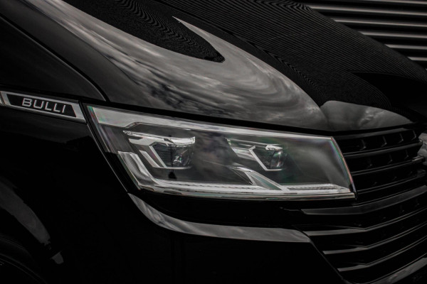 Volkswagen Transporter 2.0 TDI L2H1 150PK BULLI DC DUBBEL CABINE / LEIGHTONVANS BODYKIT / FULL OPTINS / LEDER / FULL BLACK / APPLE