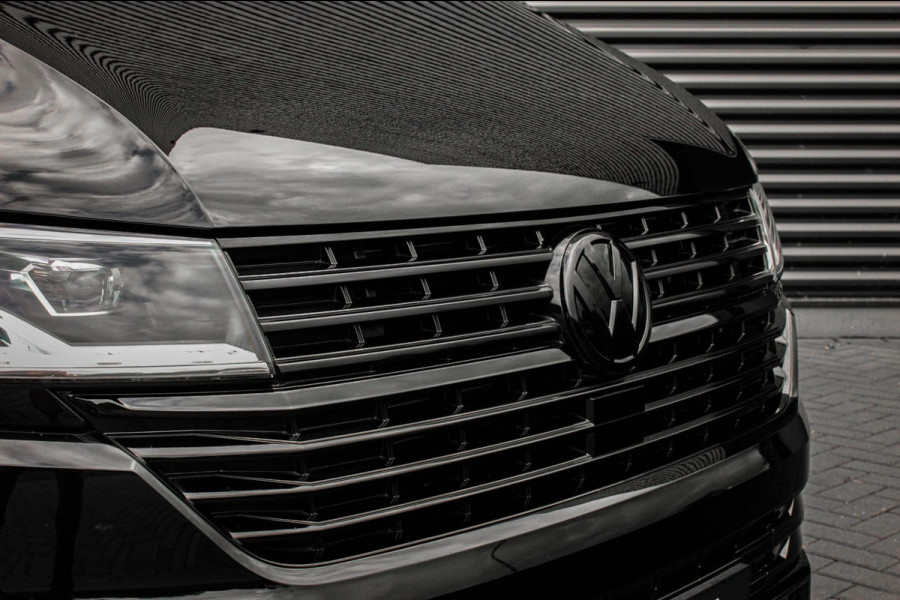 Volkswagen Transporter 2.0 TDI L2H1 150PK BULLI DC DUBBEL CABINE / LEIGHTONVANS BODYKIT / FULL OPTINS / LEDER / FULL BLACK / APPLE