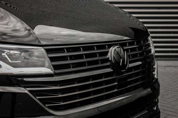 Volkswagen Transporter 2.0 TDI L2H1 150PK BULLI DC DUBBEL CABINE / LEIGHTONVANS BODYKIT / FULL OPTINS / LEDER / FULL BLACK / APPLE