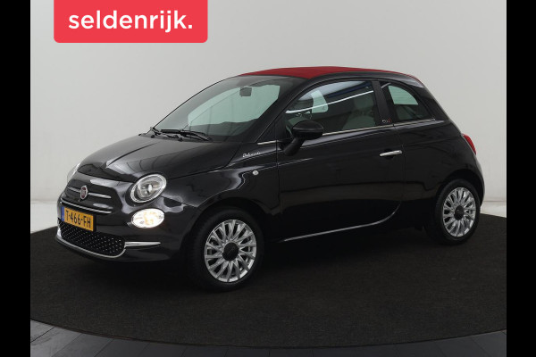 Fiat 500C 1.0 Hybrid Dolcevita | Origineel NL | Carplay | Navigatie | Cruise control | Airco | Elektrisch vouwdak | Parkeerhulp | Bluetooth