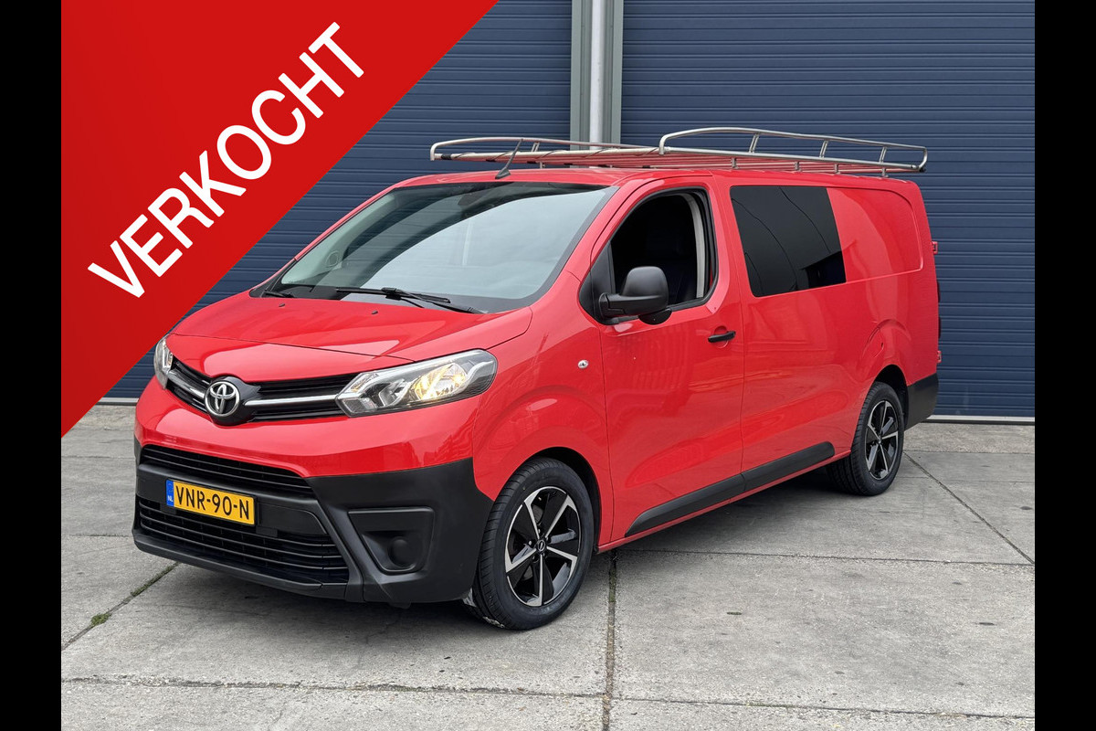 Toyota ProAce Worker 2.0 D-4D Live DC DUBBEL CABINE / AIRCO / CRUISE CONTROLE / NAVI / EURO 6