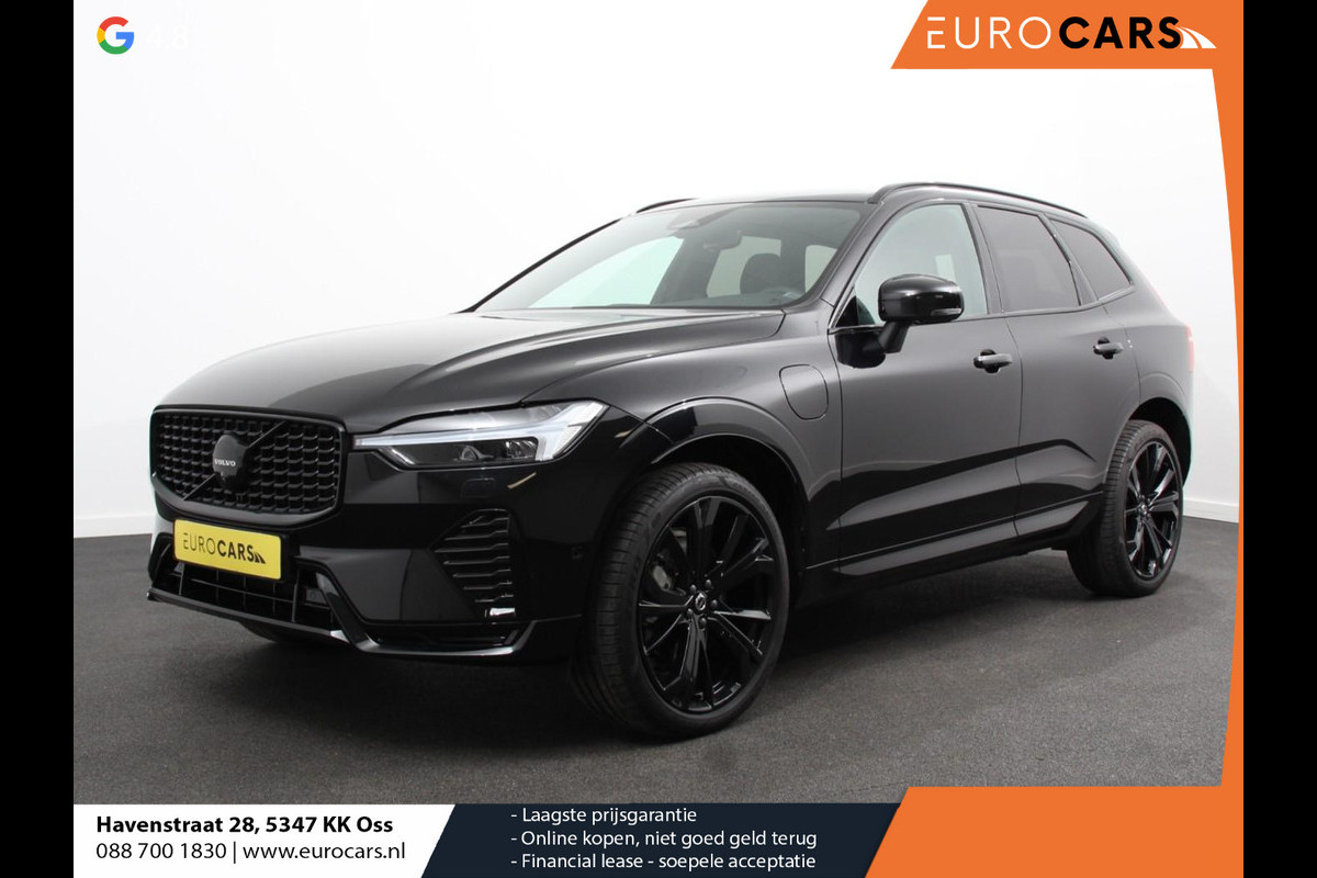 Volvo XC60 2.0 T6 Plug-in hybrid AWD Plus Black Edition Climate control | Adaptieve cruise control | Panorama dak | Stoel verwarming | Stuur verwarming | Navigatie | Camera | LED | Apple Carplay/ Android Auto