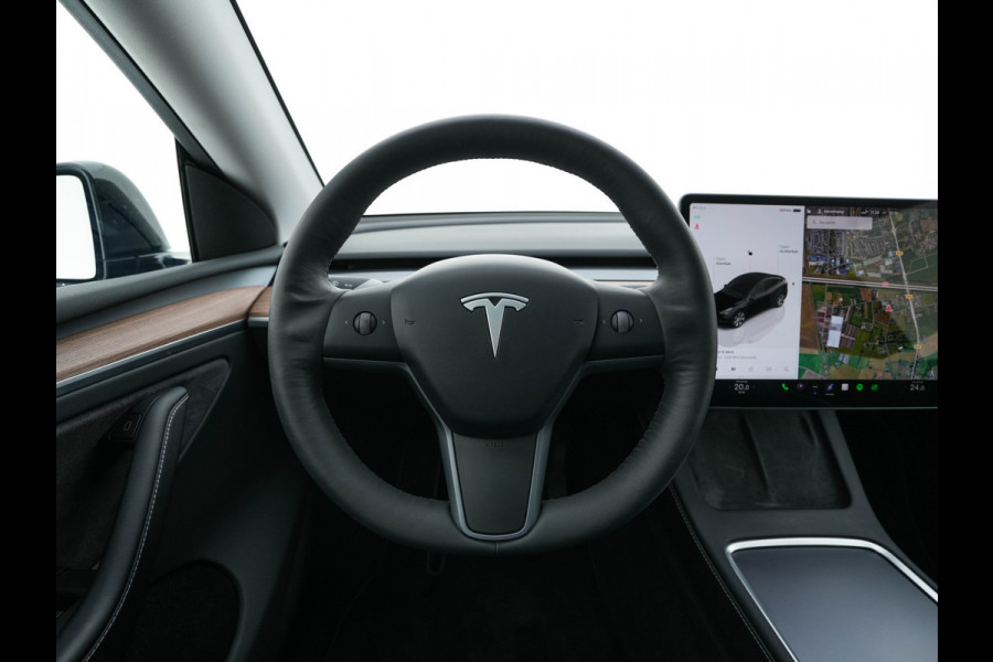 Tesla Model Y RWD 58 kWh [ 3-Fase-11kW ] {SOH-93%} (INCL-BTW) Aut. *HEATPUMP | PANO | LEATHER | AUTO-PILOT | NAVI-FULLMAP | MATRIX-LED | KEYLESS | CAMERA | DAB+ | HEATED-COMFORTSEATS | PRIVACYGLASS | TOPVIEW | 19''ALU*
