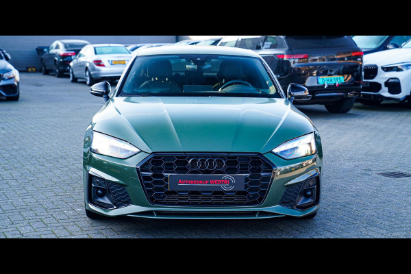 Audi A5 Sportback 35 TFSI S edition Competition | 2x S-line | Virtual | Stoelverwarming | Facelift | District Green Pearl | NAP |