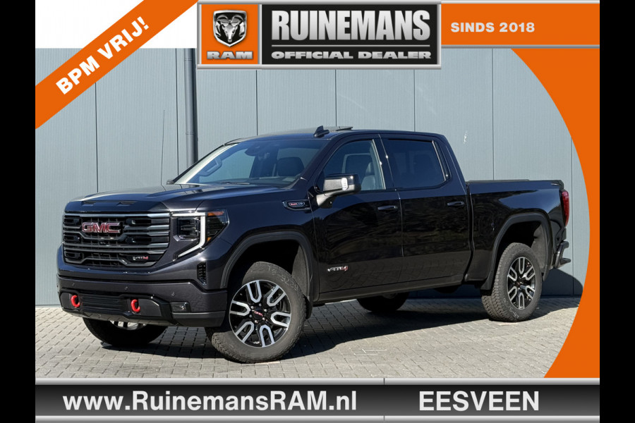 GMC SIERRA AT4 6.2L V8 420 PK / BPM VRIJ!! / VIRTUAL COCKPIT / HEAD UP / 360 CAMERA / BOSE / LEDER / TREKHAAK / 3500 KG AHG