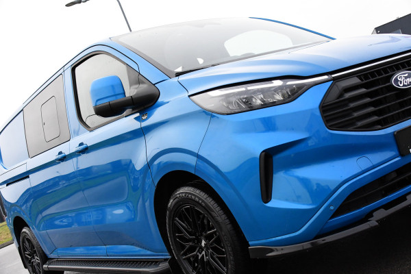 Ford Transit Custom 300 2.0 TDCI L2H1 Limited DC PB Edition Virtual, Cruise, Carplay, 2 x Schuifdeur, LED, 136pk, Automaat, Stuurverwarming, Stoelverwarming, Uniek!