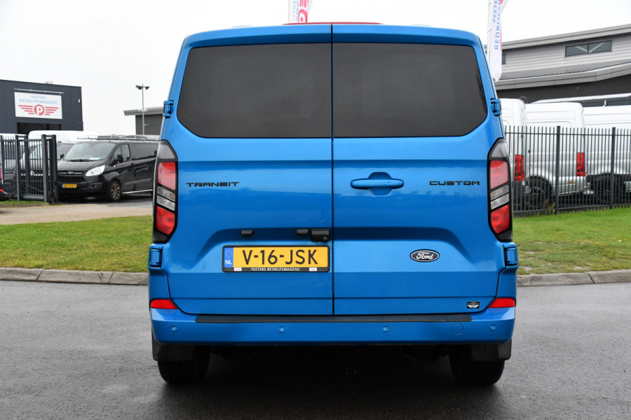 Ford Transit Custom 300 2.0 TDCI L2H1 Limited DC PB Edition Virtual, Cruise, Carplay, 2 x Schuifdeur, LED, 136pk, Automaat, Stuurverwarming, Stoelverwarming, Uniek!