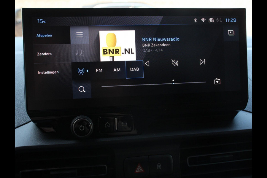 Peugeot Partner 1.5 BlueHDi 130PK L2 Automaat Navigatie Apple Carplay / Android Auto DAB trekhaak Cruise Control Airco Houten bekleding laadruimte