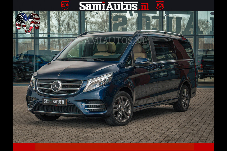 Mercedes-Benz V-Klasse AMG VIP PURE LUXE 6 PERSOONS | 4-MATIC | LANG | PANO DAK | EXCLUSIVE | ADAPTIVE CRUISE | ALCANTARA HEMEL | BURMESTER | 6 X STOELEN VERWARMD EN GEKOELD | ROYALE (CLASS) BEEN RUIMTE |