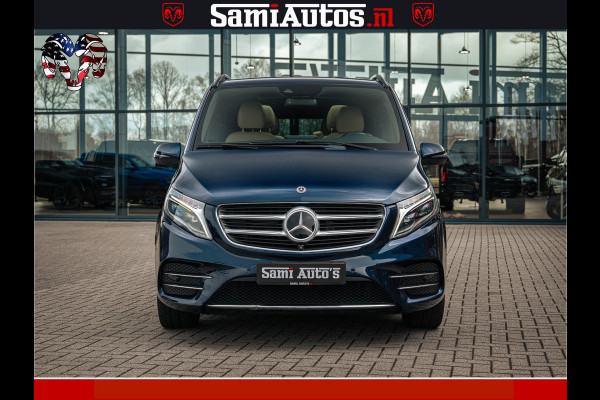 Mercedes-Benz V-Klasse AMG VIP PURE LUXE 6 PERSOONS | 4-MATIC | LANG | PANO DAK | EXCLUSIVE | ADAPTIVE CRUISE | ALCANTARA HEMEL | BURMESTER | 6 X STOELEN VERWARMD EN GEKOELD | ROYALE (CLASS) BEEN RUIMTE |